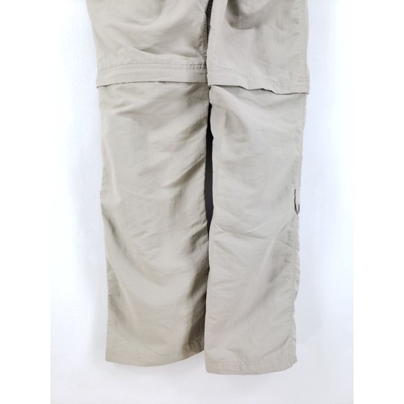 The North Face Convertible Pants Women's Size 8 Tan - Picture 3 of 9